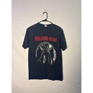 The Walking Dead Black AMC TV Show 2012 Zombie Horror Men's Size Medium